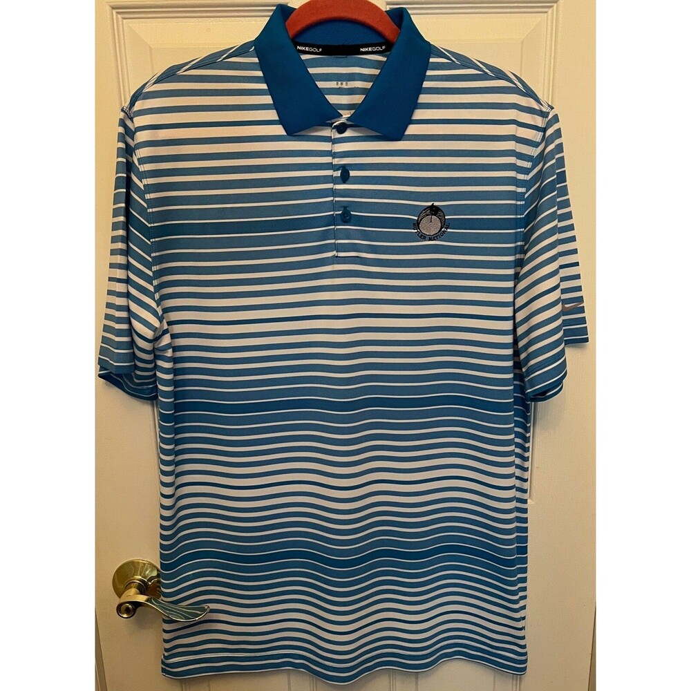 Butler National Golf Club - Nike Golf Shirt - Men's Size Large - Blue
